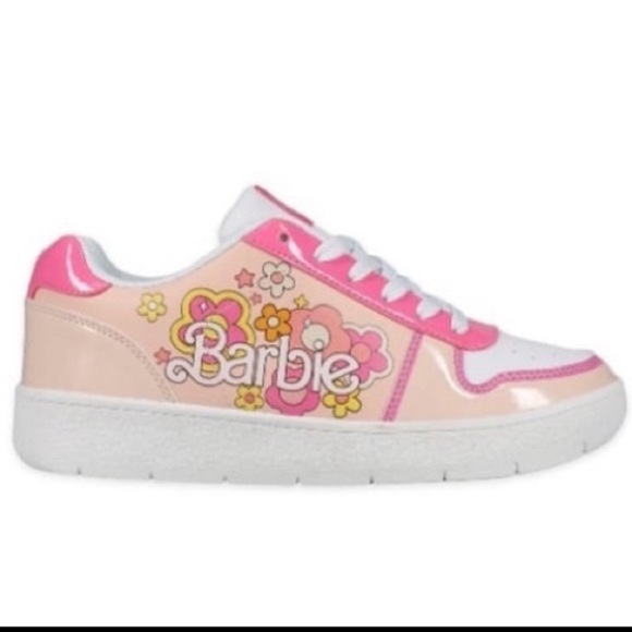 Women's Barbie by Mattel Pink Casual Court Sneaker NWT size 11 - Picture 1 of 11